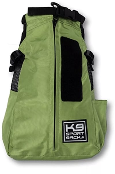 K9 Sport Sack - TRAINER - L - LARGE - LIME GREENERY - Hondenrugzak - draagtas hond - rugzak hond - draagzak hond