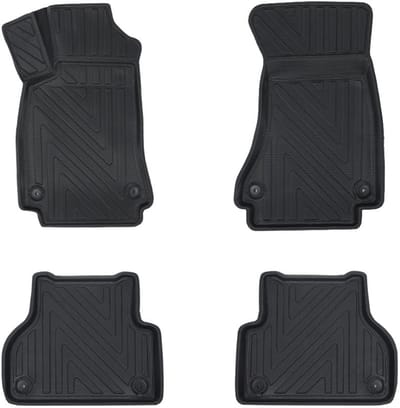 Rubbermatten Audi A5 2009-heden (complete set) - Premium carbonlook