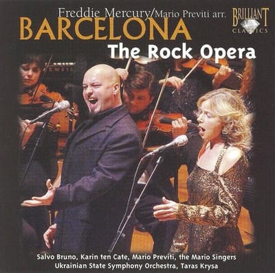 Salvo Bruno, Karin ten Cate, Ukrainian State Symphony Orchestra, Taras Krysa - Barcelona, The Rock Opera (CD)