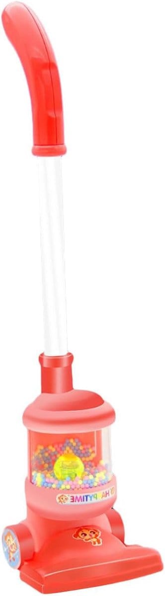 Speelgoed Stofzuiger - Kinder Stofzuiger - Huishoudelijk Spel - Realistisch Geluid Licht - 24 x 175 x 125 cm - Rood