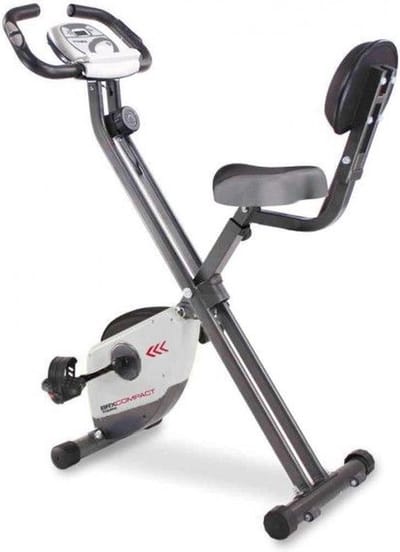 Toorx Fitness BRX-COMPACT inklapbare hometrainer - Fitness fiets - 8 weerstandsniveaus - Transportwielen - Max 100 kg.