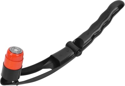 Rugtrimmer voor Mannen - Lichaamsgroomer - Zelfverzorging Thuis - Opvouwbare Handgreep - 23 cm Pakket - Zwart