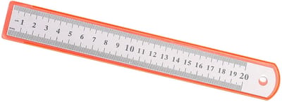 Cosensi- Liniaal 20 cm - Roestvrij Staal - Precisie Metingen - Teken/Engineering - Lichtgewicht - Duurzaam Ontwerp - Meetlat
