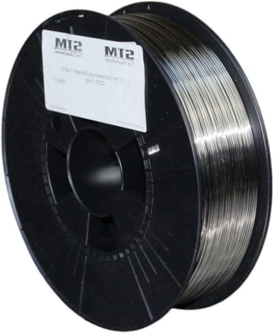 Roestvrijstalen lasdraad - Inox draad V2A - Metaal lassen - Koudtaai austenitisch staal - 12 mm 5 kg - Zilverkleurig