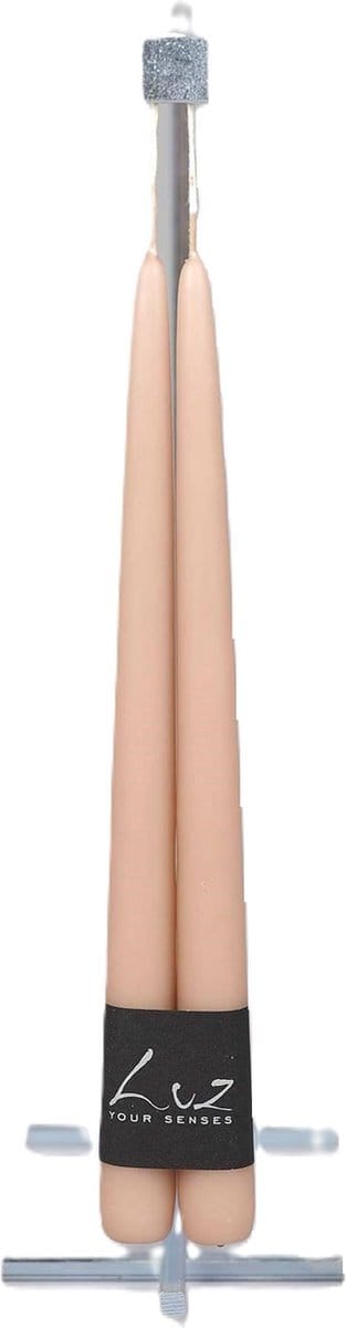 Rasteli Luz Your Senses Kaars-Tafelkaarsen Crème Portobello D 2,20 cm H 30 Voordeelaanbod van 2 x 2 kaarsen