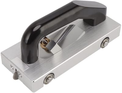 Dailygoods - Vloergroever - Handmatige Vloergleufmachine - Eenvoudig in gebruik - Zilverkleurig - Voor PVC-vloeren - Duurzaam en efficiënt - Geschikt...