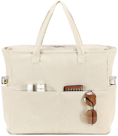 Dailygoods- Strandtas Grote Waterdichte - Schoudertas - Shopper - Draagtas - Ritssluiting - Ondoordringbaar voor Zand - Voor Natte Spullen
