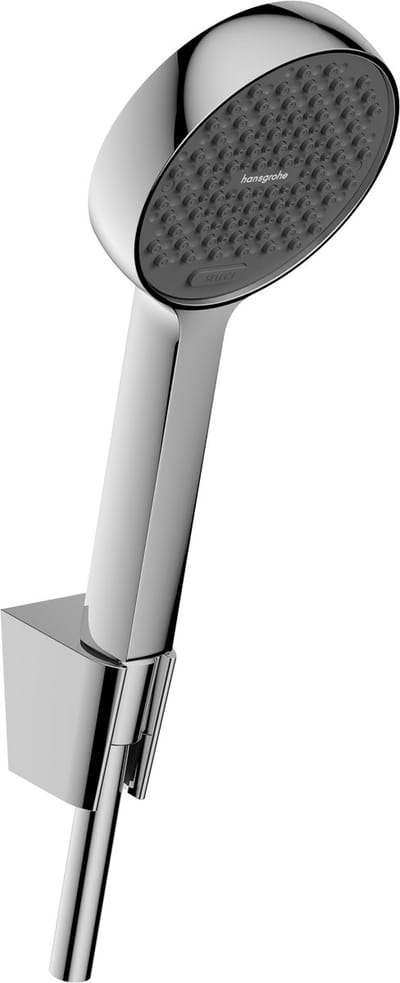 hansgrohe Activera S - Doucheset - EcoSmart waterbesparend - Select-knop bediening - 95mm maat - 2 straalfuncties - - met doucheslang 125 cm - Chroom