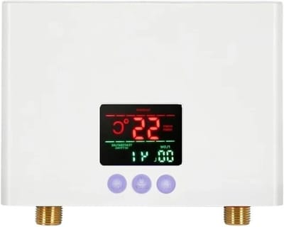 Elektrische boiler zonder tank, 3000W, wandmontage, snelle verwarming for badkamer, douche en keuken,Flow-apparaat