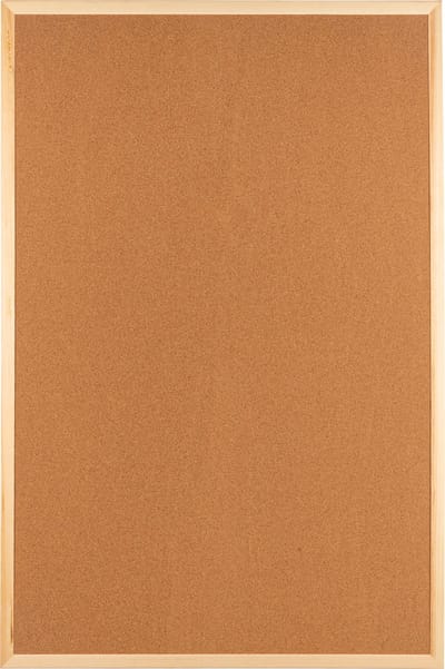 Prikbord - Henzo - 100x150 cm - Naturel - Horizontaal en verticaal op te hangen