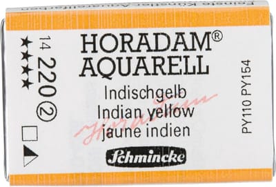 Aquarelverf Potje - Waterverf Kunst - Schilderprojecten Thuis - Hoge Lichtechtheid - 1/1 Napf - Geel