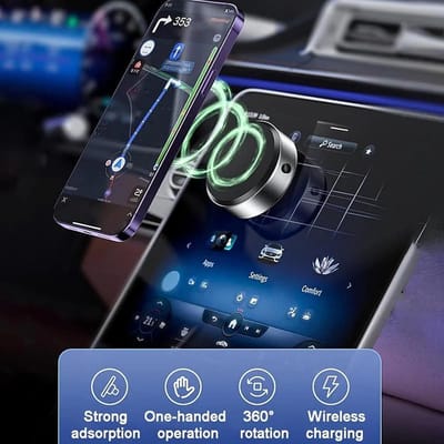 Xcruiser Dubbelzijdige Magnetische Auto Telefoonhouder Innovatieve Dual Zuignap En Magnetisch Ontwerp Voor Gym Auto Keuken Gebruik Auto Telefoon Houder