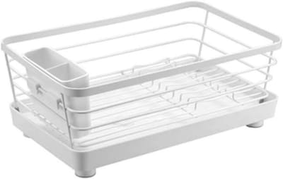 Aanrecht Afdruiprek - Droogrek Keuken - Servies Drogen - Ruimtebesparend Design - 395 x 305 cm - Wit