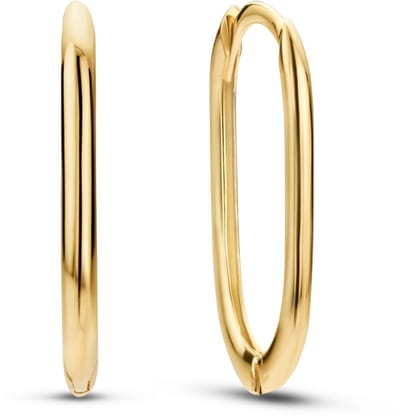Jackie Gold - JKE22.255 - Oorbellen - Dames - 585 Geelgoud - Grand Place - 14mm