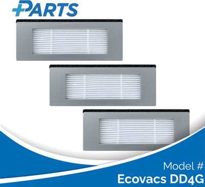 Ecovacs DD4G Filters (3 Stuks, Plus.Parts® alternatief voor 201-1628-0022)