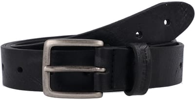 Strellson Riem Leer - Jongens - 90 cm - black
