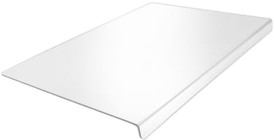 Transparante Acryl Snijplank met Rand – Voedselveilig & Antislip – Duurzaam, Multifunctioneel voor Groenten, Brood, Pizza en Cakes – Keuken Accessoire