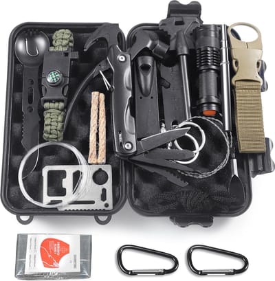 Lexium Noodpakket - Noodpakket rampenrugzak - Noodpakket oorlog - Survivalset - Survival kit