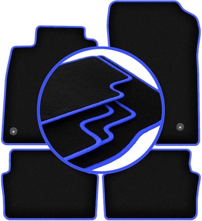 CARLUX-BLUE automatten voor: Renault Laguna III liftback, stationwagen (2007-2015)