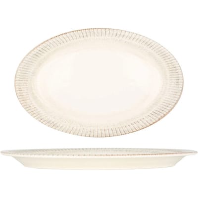 Bonna Serveerschaal - Galata - Porselein - 28 cm - set van 2