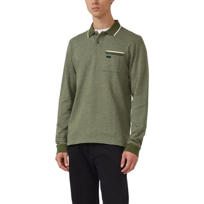 s.Oliver  Poloshirts Green Taglia: XL | Maglie a manica lunga Outlet | Uomo | Verde