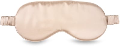 Beauty Pillow® Luxury Silk Mask - slaapmasker - 100% pure Mulberry zijde - 22 momme - Champagne