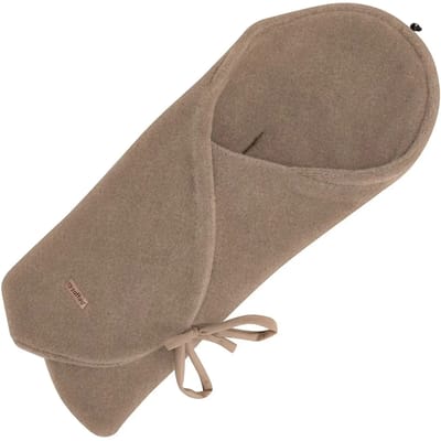 Dubbelzijdige wollen swaddle deken baby Zaffiro Sierra