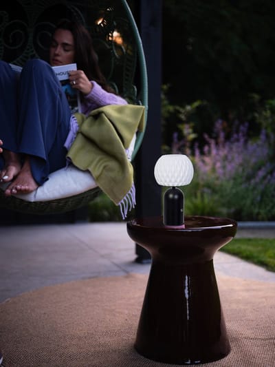 Luxform - USB 1x Obidos table lamp, 80LM, black, 1xPDQ