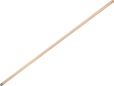 Buemag Bezemsteel universeel - hout - 130 cm - D24 mm - schroefdraad uiteinde