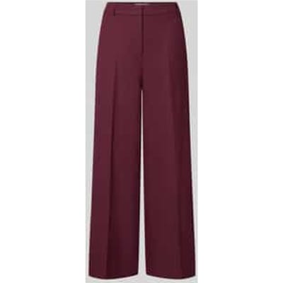 wide fit broek met viscose