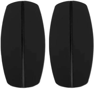 WiseGoods Luxe Siliconen Schouderpads Voor BH Bandjes - 2 Antislip Pads Voor Beha Band - Kleding & Ondergoed Accessoires - Zwart