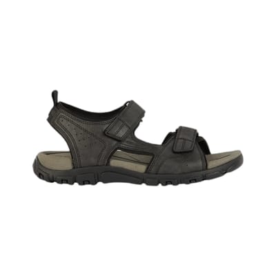 GEOX STRADA HEREN Sandalen - ZWART - Maat 46