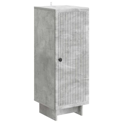 vidaXL - Dressoir - Betongrijs - 33 - x - 34,5 - x - 90 - cm - Bewerkt - hout