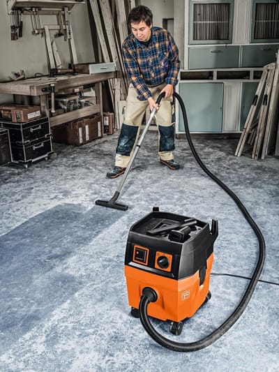 Vliesfilterzakken - Stofzuigerzakken - Fijnstof Opvangen - Scheurvast Materiaal - 25 Liter - Oranje
