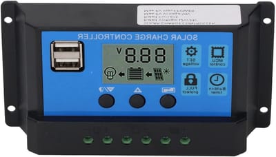 MPPT Laadregelaar - Zonnecontroller Solar - Energie Beheer - LCD Scherm - 100A - Aluminium