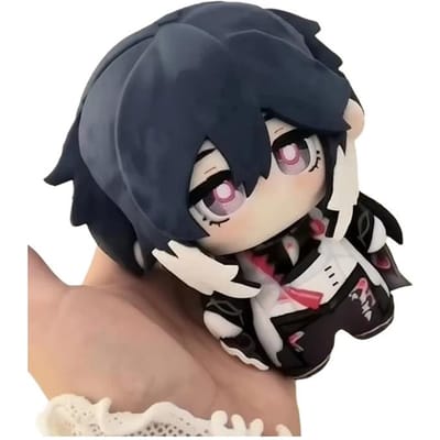 10cm Hanger Honkai Star Rail Ashveil Pluche Pop Cartoon La Mancha Ashveil Knuffels Pluche Verzamelen Cadeau Vakantiecadeau black