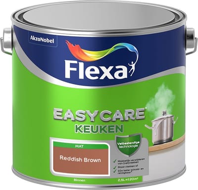 Flexa - Easycare Keuken - Reddish Brown - Mengverf - 2,5 L