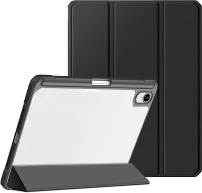 Dux Ducis Toby Slim Trifold hoes geschikt voor iPad mini 6 (2021) & iPad mini 7 (2024) - zwart