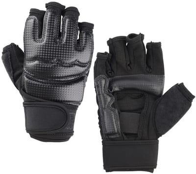 Dailygoods - Bokshandschoenen voor mannen en vrouwen, bokshandschoenen, licht grappling-MMA karate handschoenen, halffinger taekwondo, kickboksen, sparring, vechtkunst, Muay Thai trainingshandschoenen