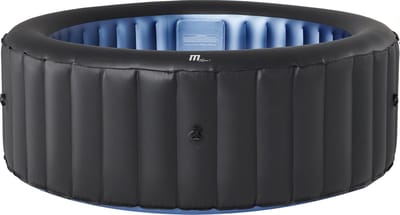 MSPA - Opblaasbare Jacuzzi voor 6 a 7 volwassenen - Luxe Spa 2026 - Verwarmde hottub met bubbels - Bubbelbad - Inclusief afstandsbediening, afdekzeil, schoonmaak filters, aansluitstuk, opblaasslang en ingebouwde pomp - Jacuzzi - Whirlpool - Welness