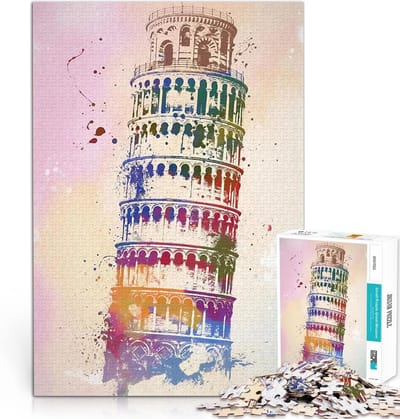 Puzzel 1000 Stukjes - Uitdagende Legpuzzel - Ontspannen Tijdverdrijf - Hoge Resolutie Print - 38 x 26 cm - Gekleurd
