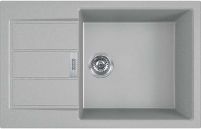 Franke Sirius 2.0 - Tectonite spoelbak S2D 611-78 XL 78x50 cm, grijs 143.0617.617