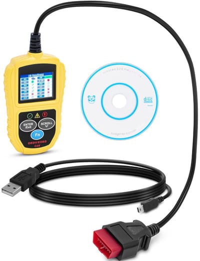 MSW - Diagnostische Scanner - OBD2 - LCD - 8-18V