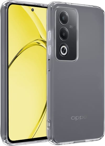 Hoesje - Geschikt voor OPPO A80 - Sterk & Shockproof - Hoes Cover - Siliconen Case - Telefoonhoesjes - Transparant
