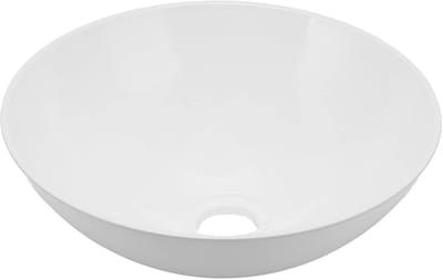 Store_8 - Schip Sink - Wastafel Kom - Modern Design - Wit - Acryl Gootsteen - Geschikt voor Badkamer - Caravan en Camper