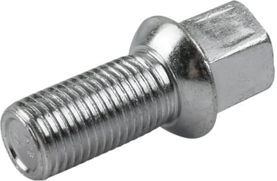 1 stuk standaard wielmoerbout 17 mm zeskant M14x1.5 27 mm voor Audi A2 A3 A4 TT Seat Ibiza Leon Skoda Fabia Octavia Superb Volkswagen Arteon Caddy Golf Polo Tiguan Touran T-Roc 8D0601139A