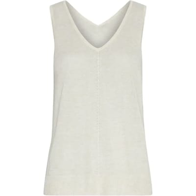 MSCH Copenhagen Rini Kobra SL top linnen beige