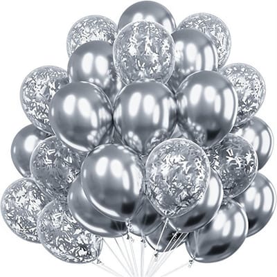 20 stuks Metallic Confetti Ballonnen Feest Latex Ballonnen voor Verjaardag Bruiloften Jubileum Valentijnsdag Feestdecoraties Other