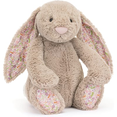 Jellycat knuffel blossom bunny beige petal huge
