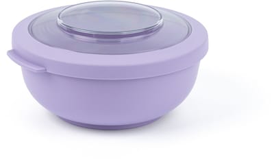 Amuse Tylla Lavender Lunchbox - 700ml - Perfect afsluitbaar Vershoudbakje - Lunchbowl met deksel - Saladebox voor onderweg - BPA-vrij – Paars